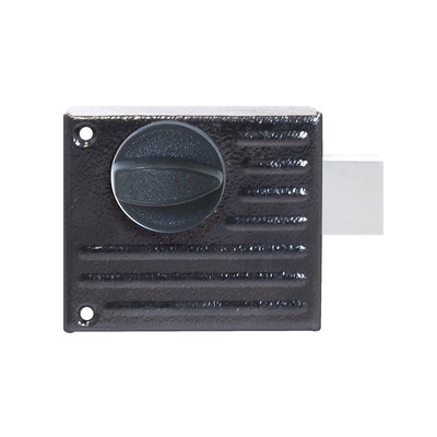 Замок накладной СТАНДАРТ ЗН1-2.1С черный /11525