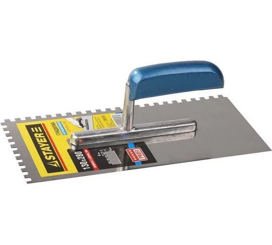 Гладилка штукатурная 280*130 мм STAYER  пластиковая/0809