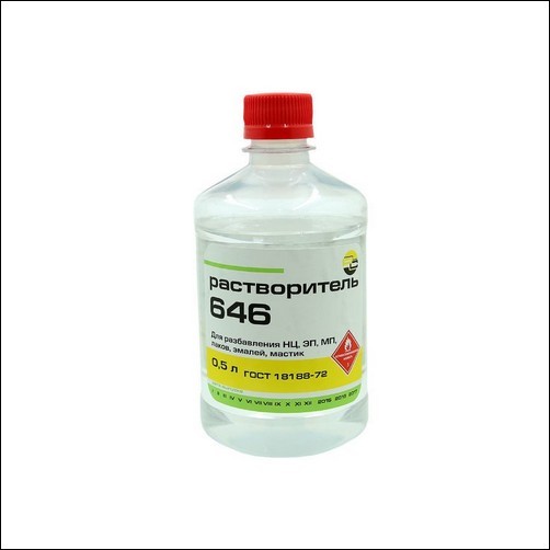 Растворитель 646 Арикон (обезжириватель) 0,5 л (0,32,кг)
