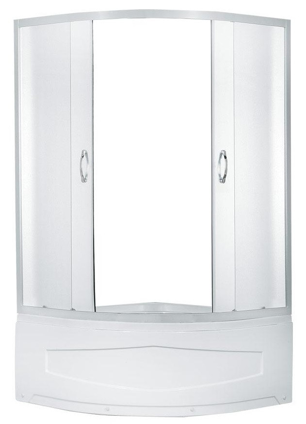 Душевая кабина ER0509T-С4 900*900*1950 см, высокий (серый) поддон, тонированное стекло /20097