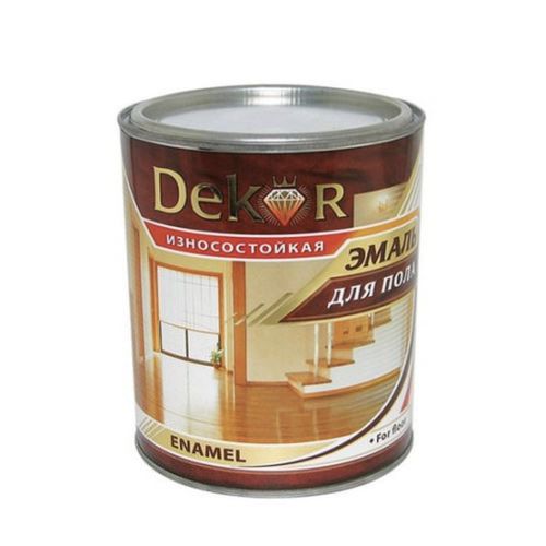 Эмаль ПФ-266 DEKOR 0,8 кг кр-кор Кубанские краски/7295