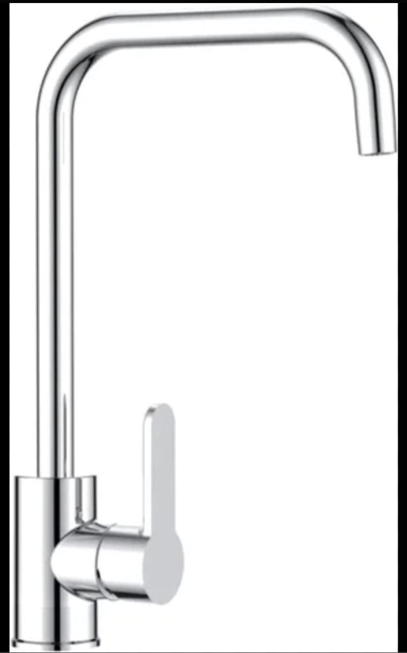 Смеситель GROSS AQUA для кухни 3207301 C с поворотным изливом Ecochrome/Ц0791647