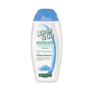 Wash&Go шампунь и гель для душа ЗАЩИТА КОЖИ с морскими минералами, 250мл