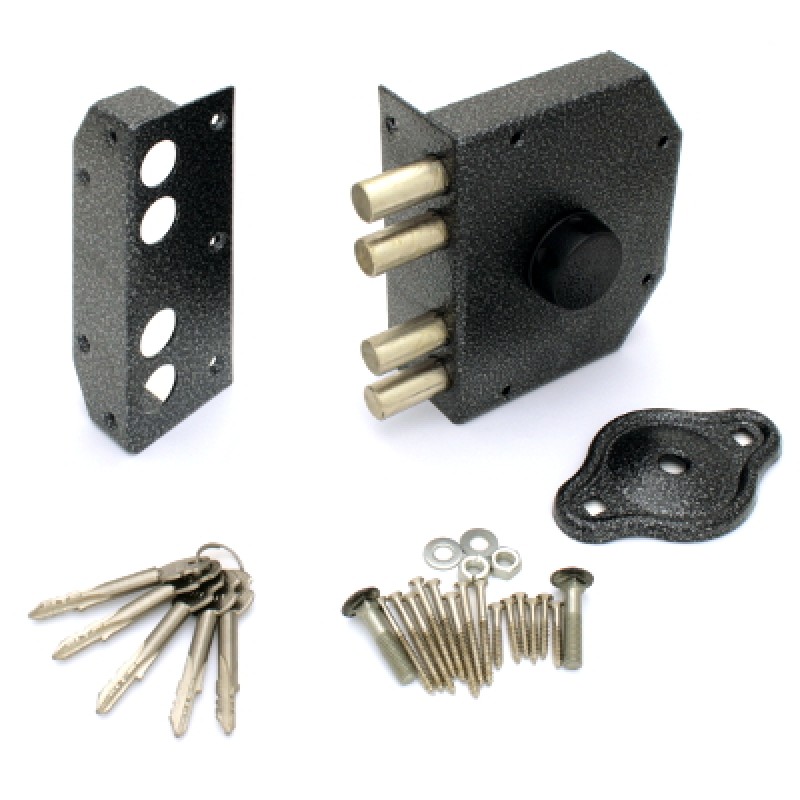 Замок накладной Киров 053-03 крест. кл./2970