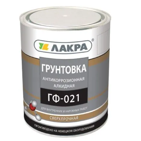Грунт ГФ-021 ЛАКРА 1 кг красно-коричневый/10631
