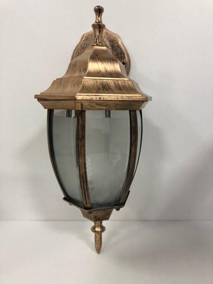 Светильник садовый ЗАРЯ маленький бронзовый матовый 3798