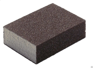 Губка для шлифования 100*70*25мм мягкая Р100 /75703 Matrix