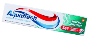 Зубная паста "Aquafresh" 100мл., Мягко-мятная