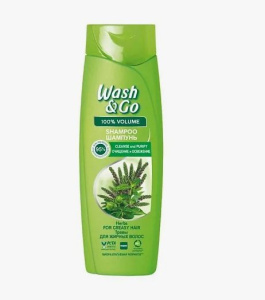 Wash&Go шампунь 180 мл с экстрактом трав (для жирных волос)