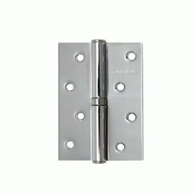 Петля АЛЛЮР врезная 100*70 2043 хром, правая L1-RH-1BB-CP (2 шт/уп) блистер 1112