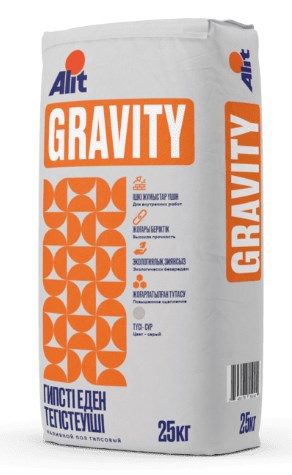 Наливной пол ALIT GRAVITY,гипсовый 30кг /0537