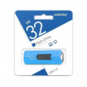 USB накопитель  Smartbuy 32GB  STREAM Blue/3790