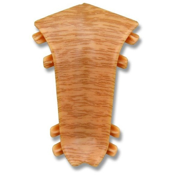 Угол внутренний для плинтуса Идеал 201 Дуб /6830