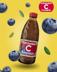 Напиток Витамин С Blueberry Riksamin 0,25 л ст/б /24445