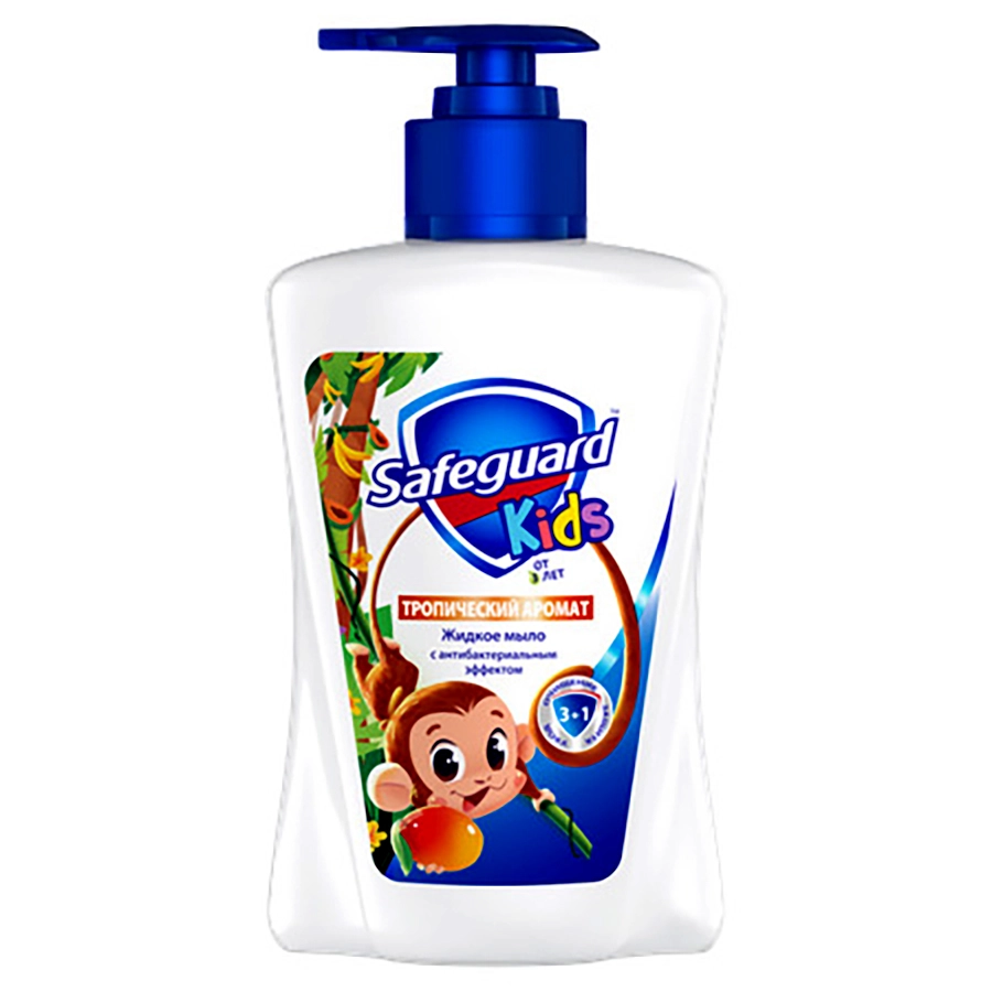 Мыло жидкое SAFEGUARD 225мл Тропический аромат