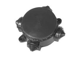 Коробка расп. ОП 75*53мм 4-х рожков. КЭМ1-10-4Б карбол/23072