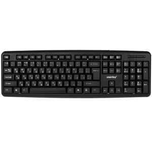 Клавиатура Smartbuy проводная ONE 112 USB-черная SBK-112U-K/2747