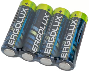 Батарейка пальч. Ergolux LR6 Alkaline (LR6,1.5B) 1шт/5698