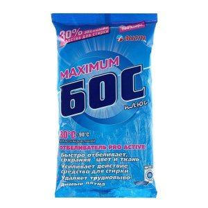 Отбеливатель  АИСТ БОС плюс 250 гр (пакет)/0325