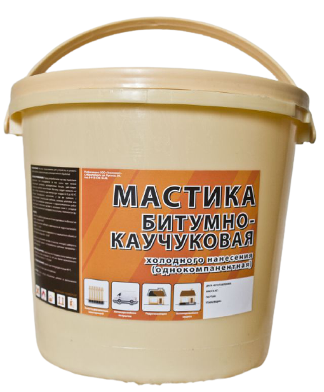 Мастика битумно-каучуковая 10л Спектр/0614/0143