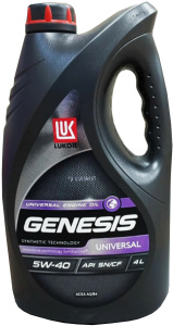 Масло Лукойл Genesis Universal  5 W40  4л,