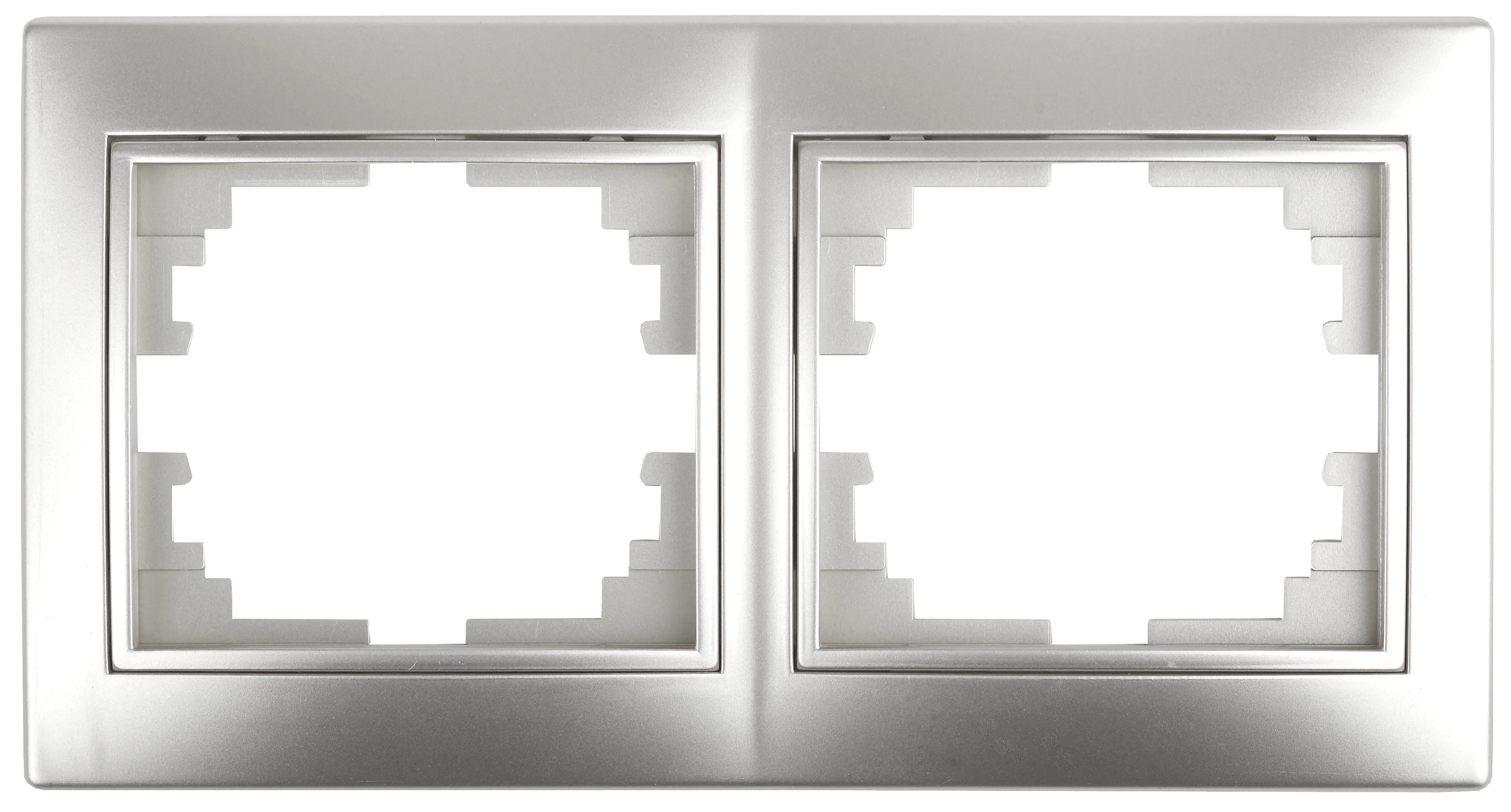 Рамка INTRO PIANO 1-502-01 2м СУ белая/5355