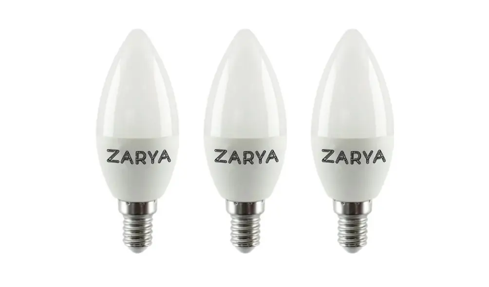 Комплект ламп LED ЗАРЯ С35/12W/6400/Е27 SPARK /3994