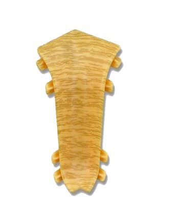 Угол внутренний для плинтуса Идеал 212 Дуб светлый /4932