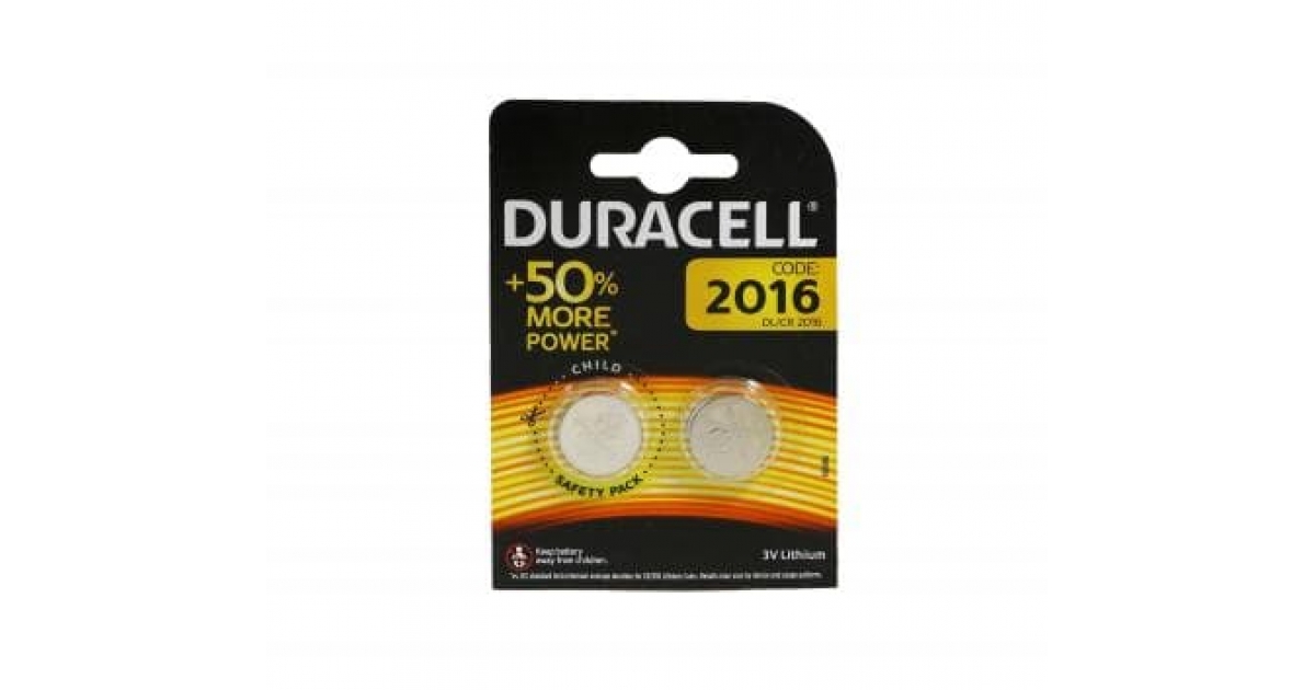 Батарейка Duracell DU LI 2016 2BL/5003006/5010968/5014809