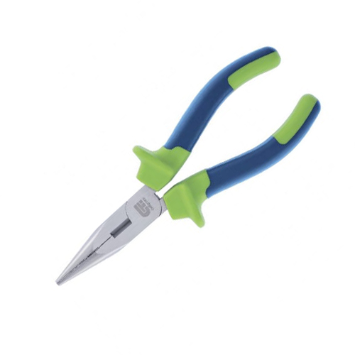 Длинногубцы 160 мм, прямые двухкомп.рукоятки СИБРТЕХ /17104