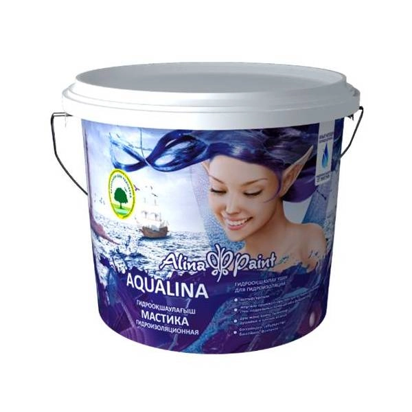 Мастика Alina Paint Aqualina 3кг (гидроизоляционная)/8096