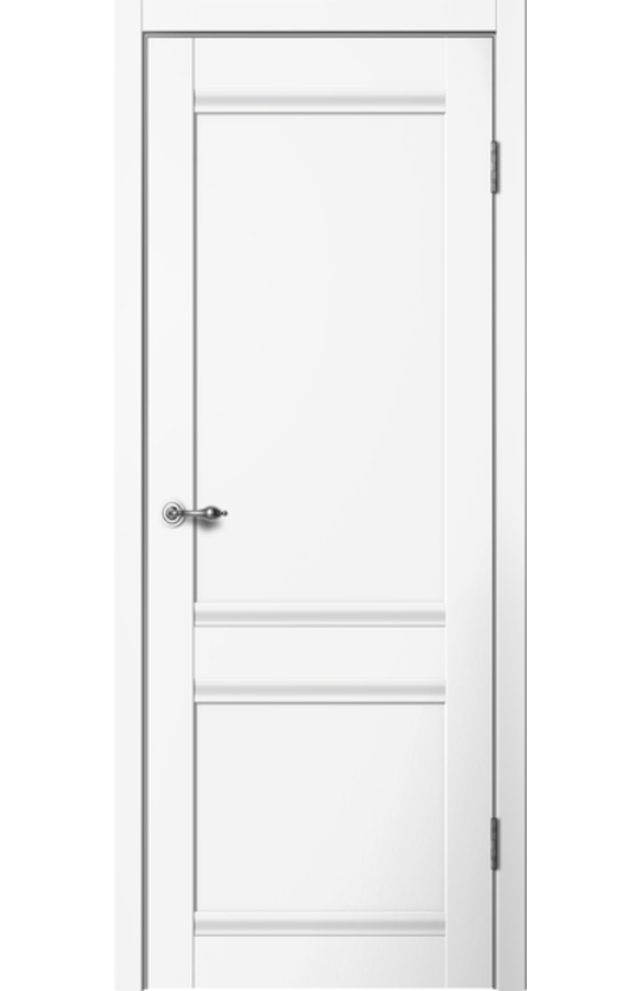 М04 Полотно дверное глухое 600*2000 Эмалит белый/570-600 (заказная)