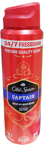 Аэроз. дезодорант Old Spice Captain 150мл