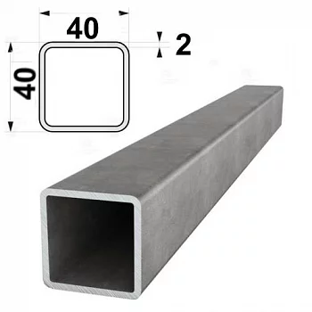 Труба квадратная 40*40*2.0 (3 м)/5707