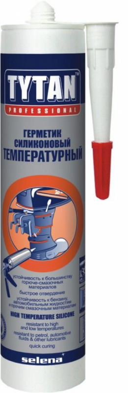 TYTAN герметик высокотемпературный чёрный 310/280 мл /2365/5548