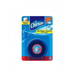 Таблетка чистящая Chirton для унитаза Морской Прибор 50гр/9213