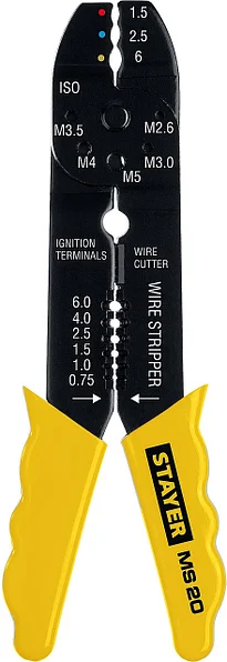 Стриппер многофункциональный STAYER MS-20, 0,75-6мм2 /2265-21