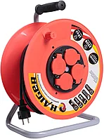 Удлинитель на катушке HAIGER 4гн 20м /400-15005