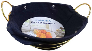 Хлебница-корзинка/золото