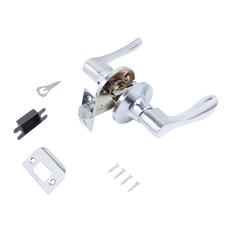 Ручка-защелка СТАНДАРТ 8531 ВК СР хром фикс защелка/13403