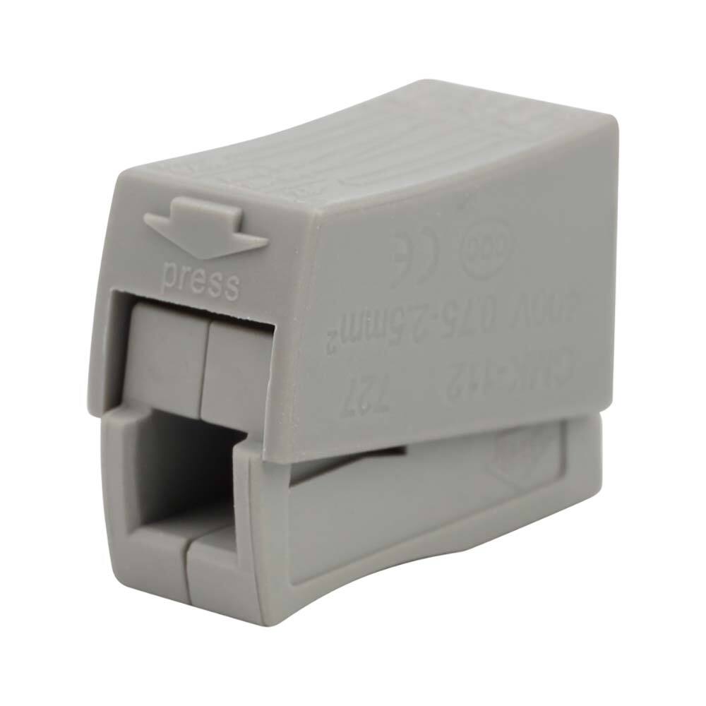 Клемма строительно-монтажная СМК 224-112 для светильника белая REXANT/07-2411