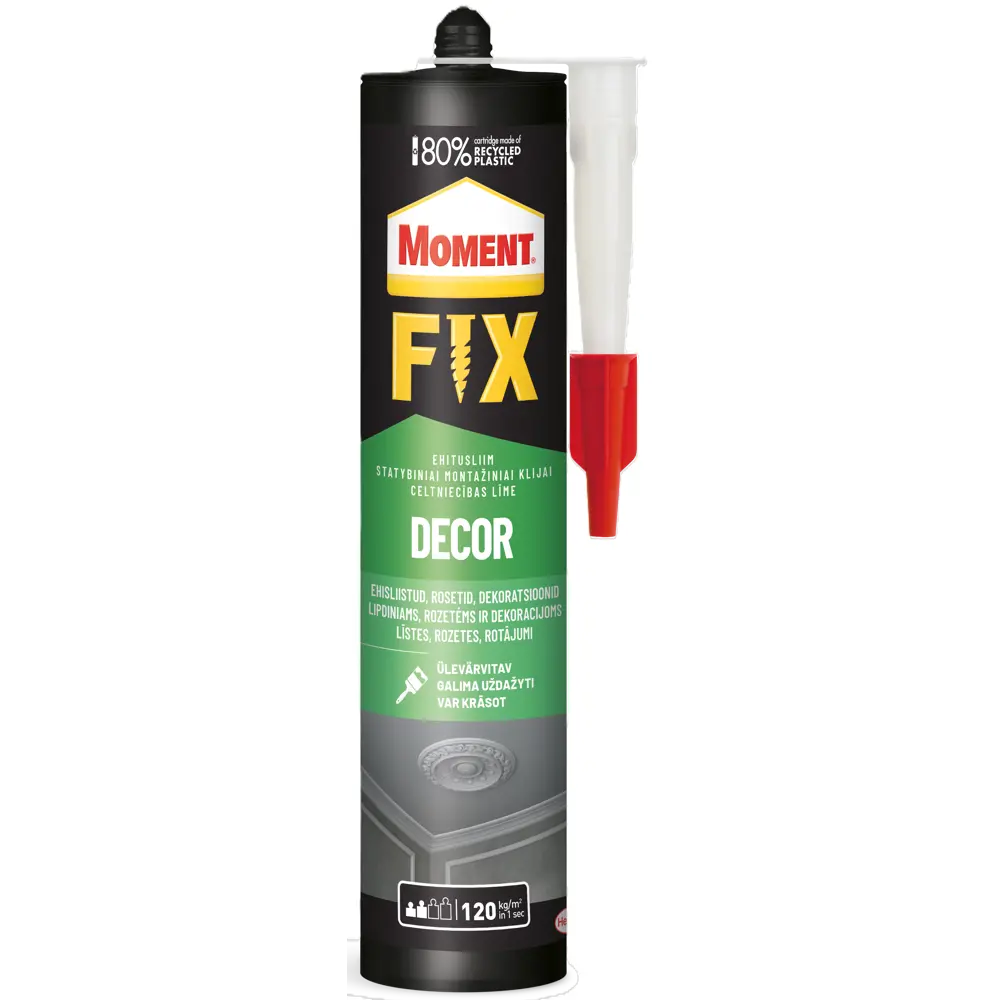 Клей монтажный PATTEX FIX DECOR 380 гр/1000-900