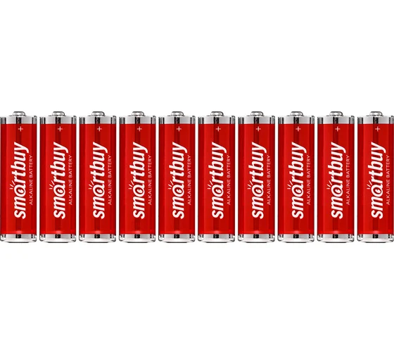 Батарейка алкалиновая Smartbuy LR6/10 box (10/300)  (SBBA-2A10BX) упак/3865