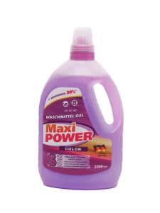 Maxi Power Гель для стирки цветного белья 3300мл COLOR