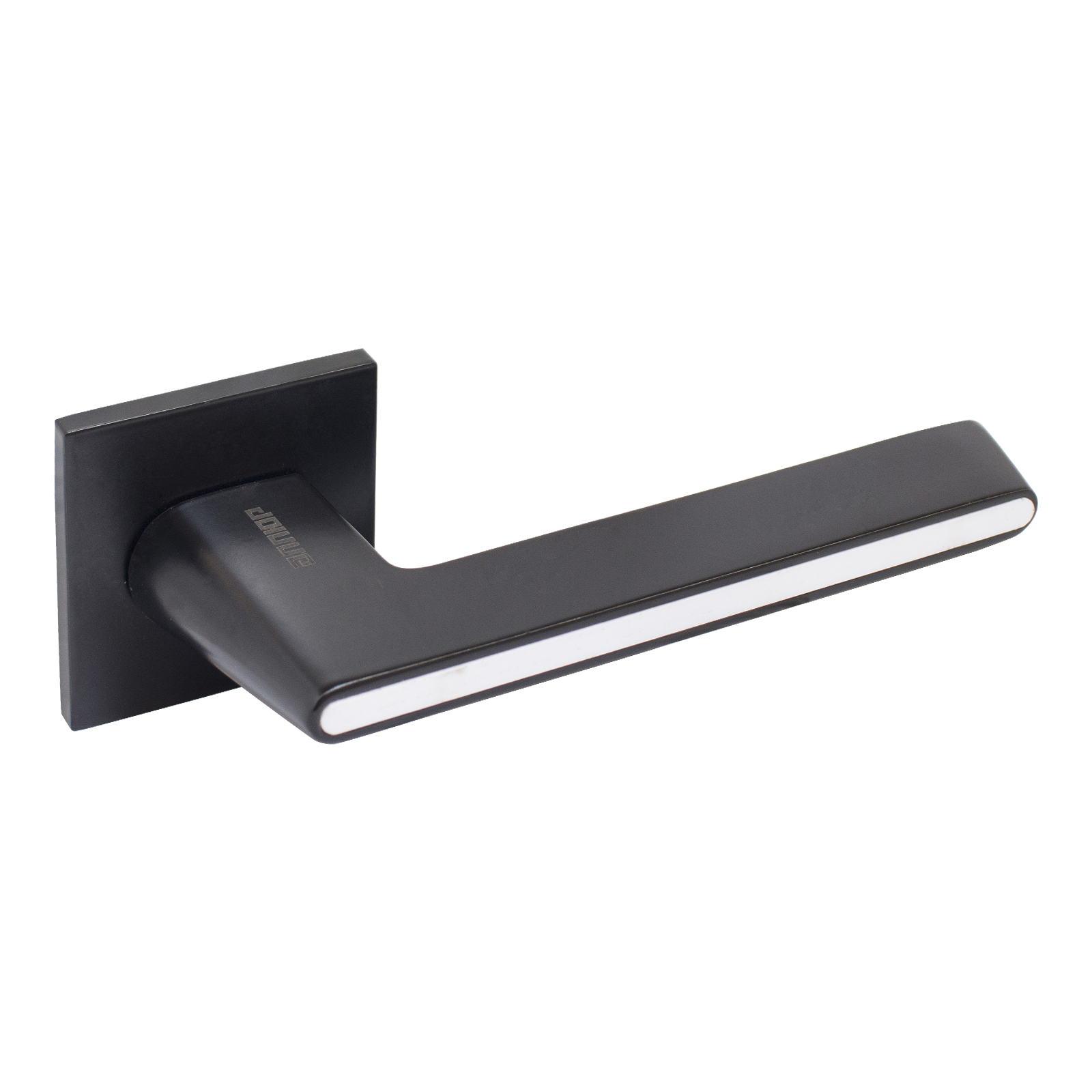 Комплект ручек АЛЛЮР АРТ."АДЕЛЬ" BL/W (851511) черный/белый защит.пленка/13791