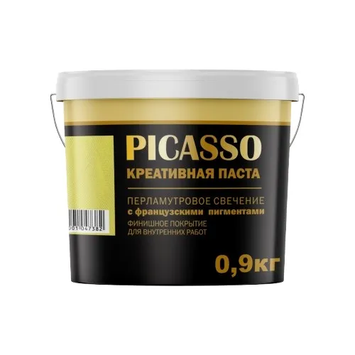 Паста креативная Picasso Gold 0,9кг /99562/9099
