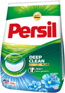 Порошок Persil Deep Clean PLUS 5,5кг (36 стирок)
