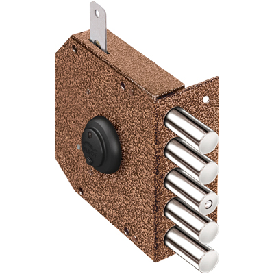 Замок накладной ЭЛЬБОР 1.06.52.5.5 Гранит б/о /5278