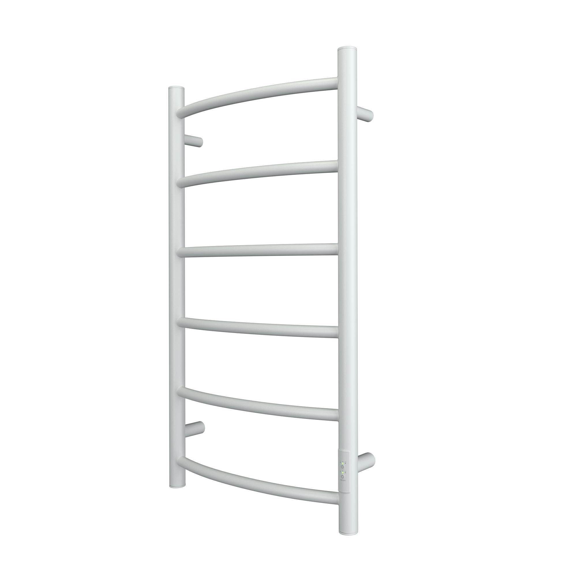 Полотенцесушитель электрический 400*600 Point Аврора PN10846W диммер справа, белый