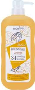 "БАННОЕ" мыло 3в1 800мл ORANGE